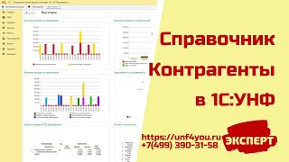 картинка: Контрагенты в 1С:УНФ
