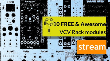 10 free modules in VCV Rack Patch from Scratch