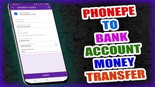 How To Money Transfer Phonepe To Bank Account In Tamil Resimi