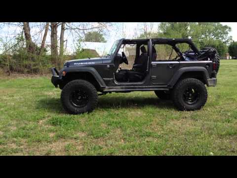 Jeep Wrangler Jk 4 Door On 37 Inch Nitto Tires With Factory Rear