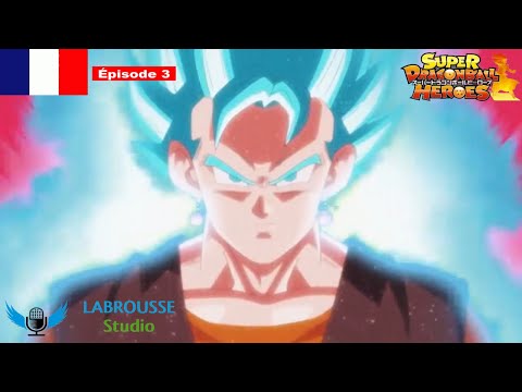 Super Dragon Ball Heroes - Épisode 3 VF | La contre-attaque de Vegetto Bleu Aura de Kaioh !