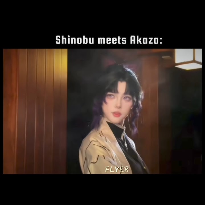 When Shinobu meets Akaza..ππ|#anime#demonslayer#edit#akaza#shinobu#douma#revenge#shorts#fyp#cosplay