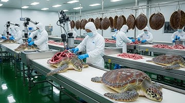 Inside the World’s Largest Turtle Farm: How MILLIONS of Turtles Are Raised (Full Process
