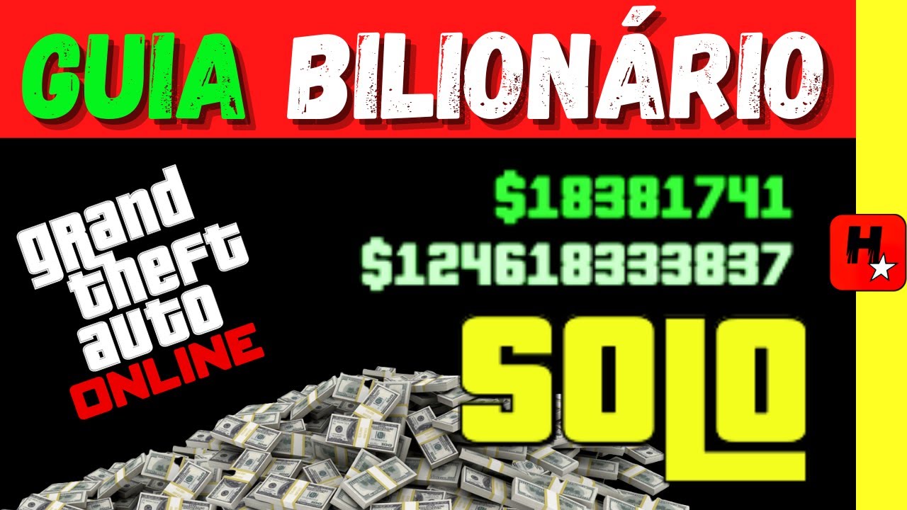 Como Ganhar Milhões no GTA 5 Online ✅Dinheiro Fácil (SOLO)