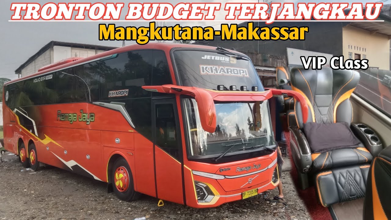 BUS PENGHUBUNG DAERAH TERPENCIL KE KOTA BESAR BUDGET HEMAT. Trip Bus Remaja Jaya Mangkutana-Makassar