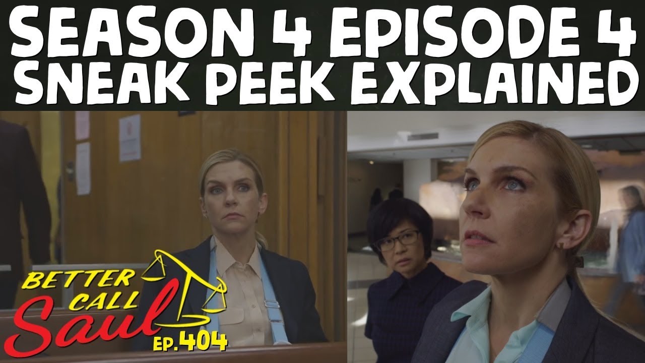 Better Call Saul Season 4 Episode 4 NEW Sneak Peek Breakdown