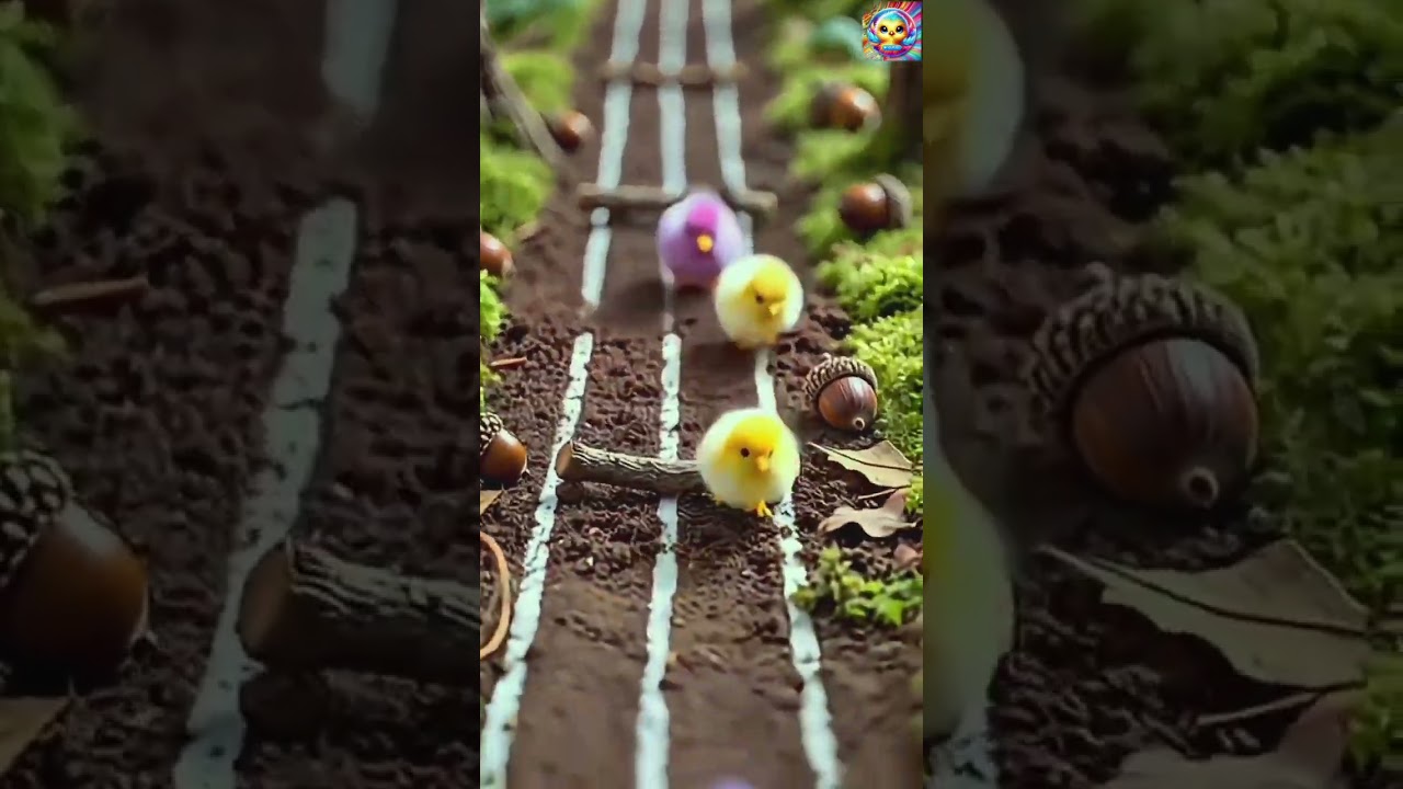 WOW! Rainbow Chicks Beautiful Colors | Cute Baby Birds 🐣🌈 