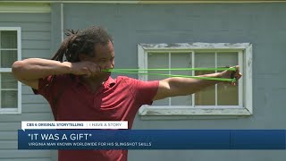 Virginia man known worldwide for his slingshot skills: 'It was a gift' screenshot 4