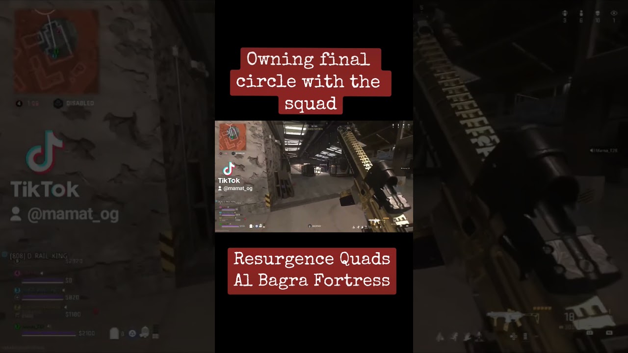 Owning final circle with the squad 