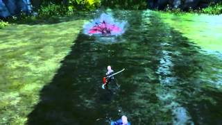Blade & Soul China Pohwan Instance Boss Skills - Violent Fish King Skill No. 4