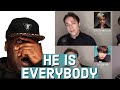 ONE GUY, 54 VOICES With Music! Drake, TØP, P!ATD, Puth, MCR, Queen (Famous Singer Impressions) React