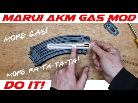 3x Your AKM Gas Capacity With The Tokyo Marui AKM Magazine Mod