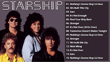 Starship Greatest Hits Full Album 2022 - The Best Of Starship Best Of All Time