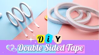 How to make double sided tape at your home _ DIY double sided tape