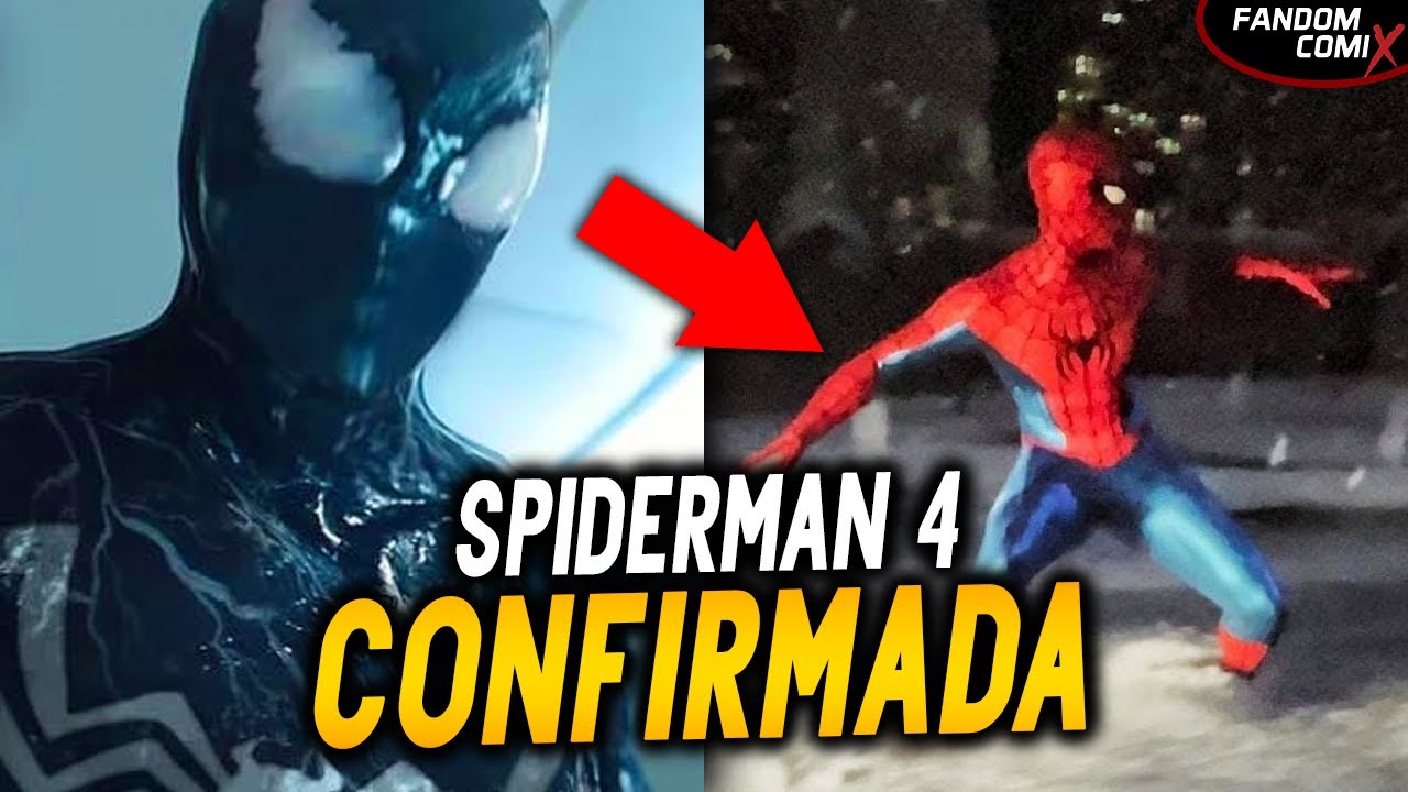 Spiderman 4 OFICIALMENTE en DESARROLLO | Traje negro CONFIRMADO | Kingpin y  Señor Negativo - YouTube