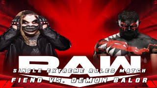 Wwe 2K23 Psp Gameplay The Fiend Vs Demon Balor Extreme Rules Match Tribute To Bray Wyatt