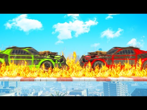 Face To Face On FIRE! (GTA 5)