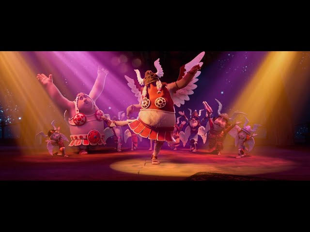 アメリカの国民的ダンス「チャチャ・スライド」を可愛く踊る!映画『小さなバイキング ビッケ』本編映像