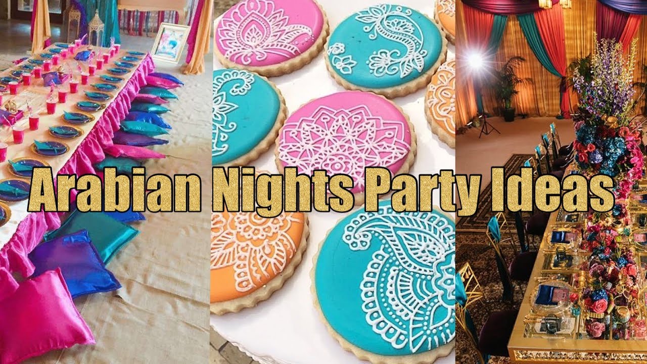 Arabian Night Party Ideas Diy Decor