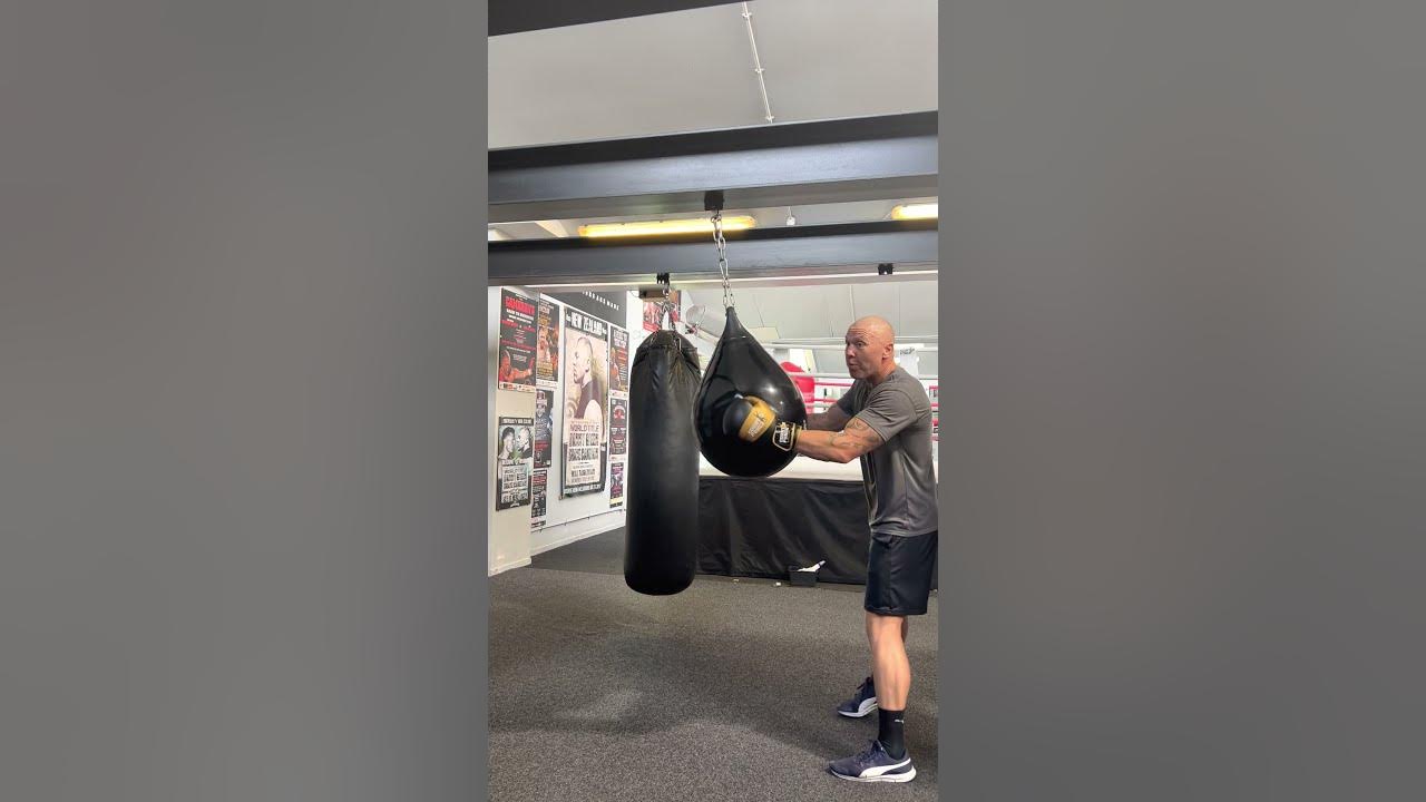 How to stop the Heavy bag from swinging with Shane Cameron YouTube