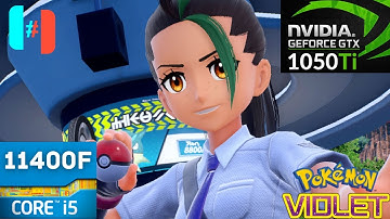 Ryujinx - Pokemon Violet  - GTX 1050ti + i5 11400F