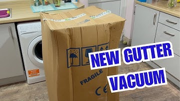 Unboxing, Assembling and First Look at My New Predator Gutter Vac from Gutter Vacuum Systems