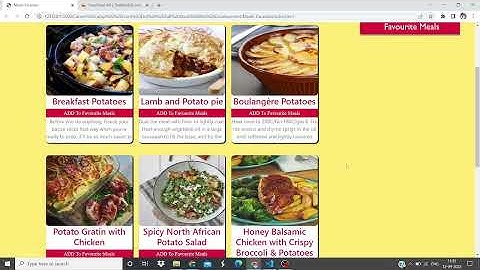 Food Recipe | Meals Paradise | using Html , CSS , Plain JS & MealDb API
