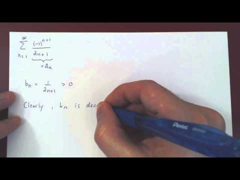 Alternating Series Test