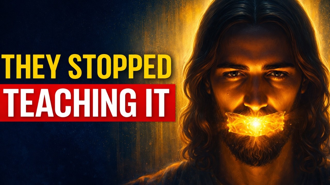 The prayer Jesus used before miracles they stopped teaching this