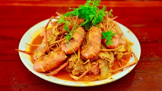 How to make curry lobster - yummy yummy - simple life cooking