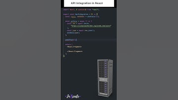React API Integration 🔥 #shorts #short #trending #reels