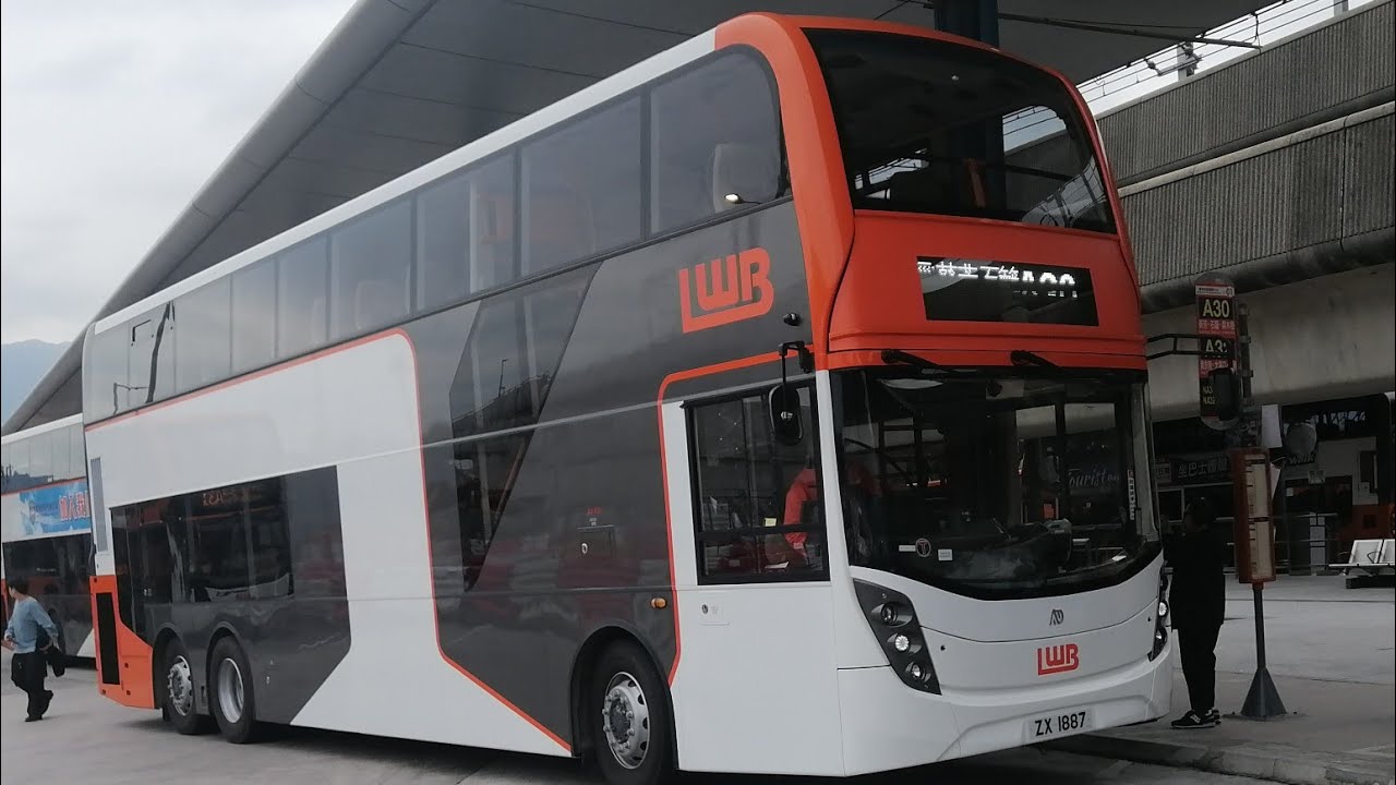 [龍運新款車][首航日]Hong Kong Bus LWB Alexander Dennis Enviro500EV Euro6 LWB ...