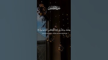 سورة المطففين من 23 الي 26 #القران #اكسبلور #تيك_توك #مصر #عيد_سعيد #تعليم #تعلم #عيد_مبارك