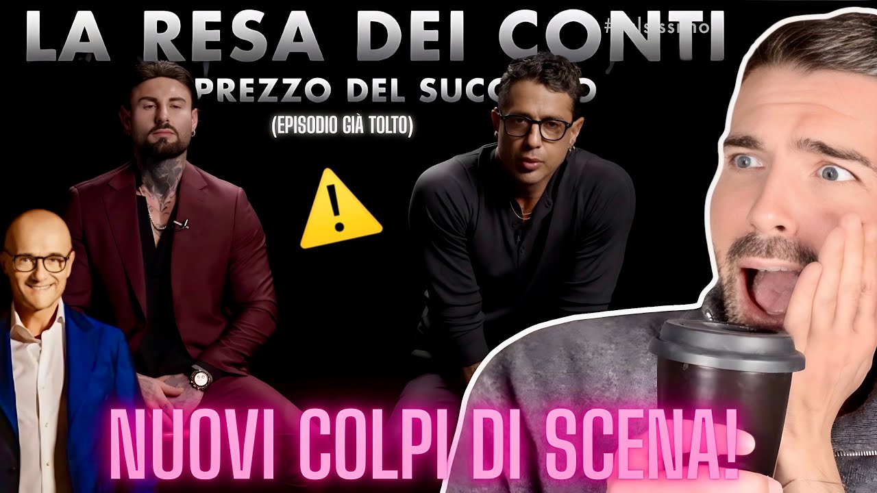 TUTTO QUELLO CHE DEVI SAPERE SULL’ULTIMO FALSISSIMO DI FABRIZIO CORONA: LA RESA DEI CONTI! 🚨🥤