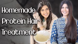 Homemade Protein Treatment for Thick, Long, Strong Hair - Ghazal Siddique -  YouTube