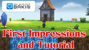 RPG Developer Bakin First Impressions and New Project Tutorial