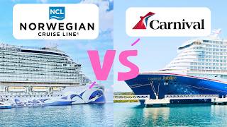 Norwegian VS Carnival Cruise Line: Which is better?