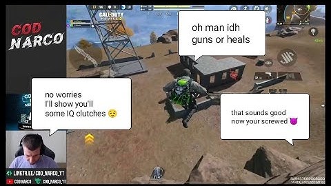 CoD Narco no gun? no heals? no problem IQ is all it takes 🤯| CoD Narco intense 1v5 IQ clutch | codm