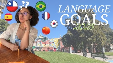 my 2025 language learning goals ♡