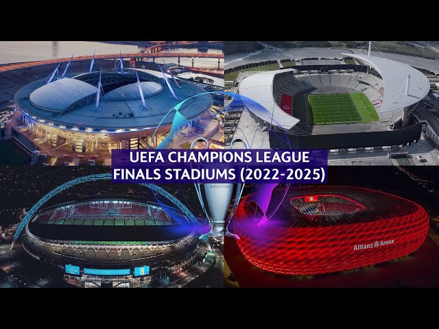 Uefa escolhe sedes das finais da Liga dos Campeões até 2025; confira