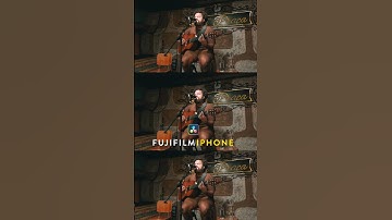 Fujifilm look with iPhone footage in DaVinci Resolve