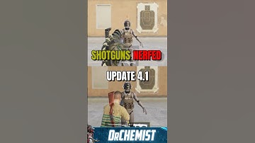 Shotguns Nerfed In Update 4.1 #pubgmobile #pubgmobile #shortsfeed #shorts