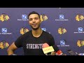 Seth Jones speaks on Day 7 of Training Camp | Chicago Blackhawks