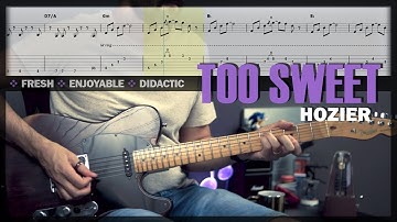 Thumbnail of Too Sweet | Guitar Cover Tab | Guitar Solo Lesson | Backing Track with Vocals 🎸 HOZIER