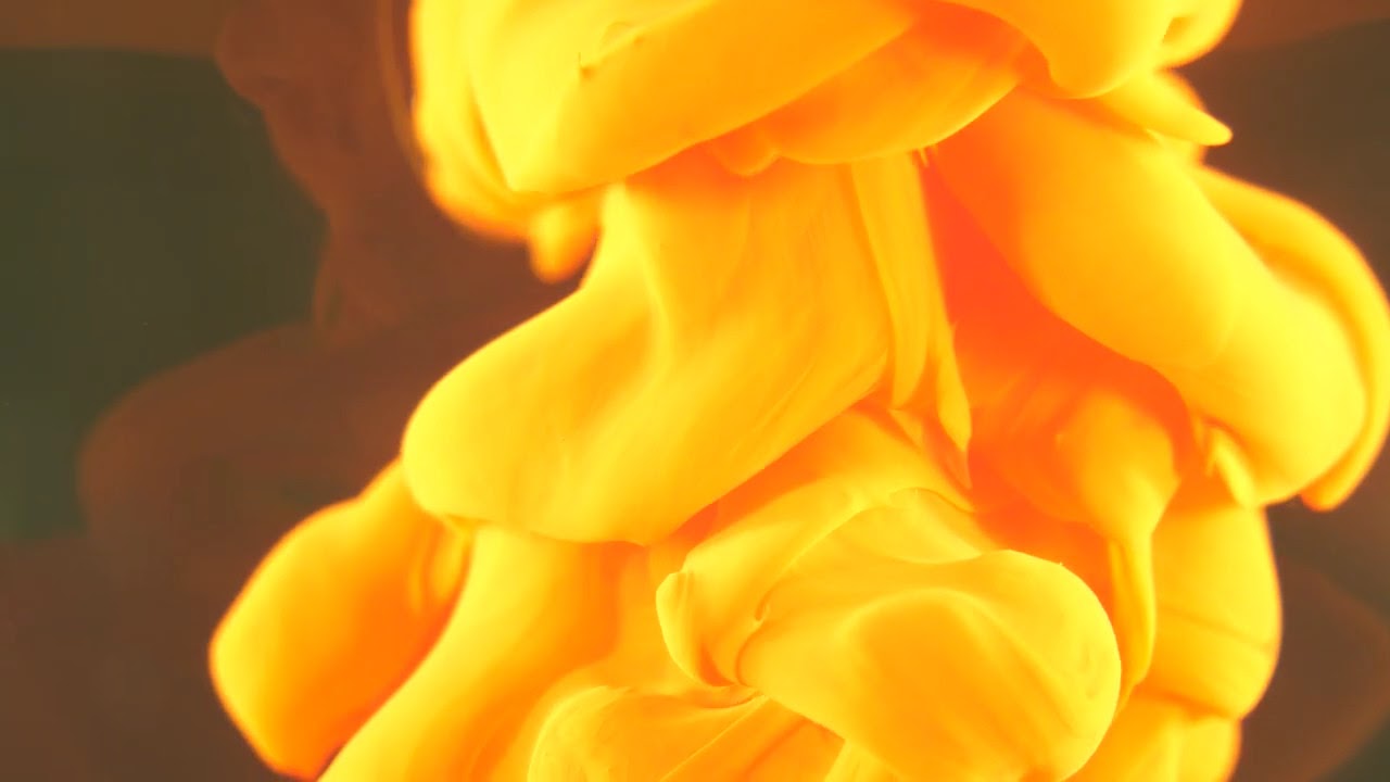 Macro Shot with Yellow Liquid Substance 1 - Free Stock Footage