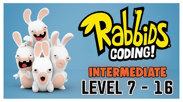 Rabbids Coding - Intermediate -  Level 9 10 11 12 13 14 15 16 Gameplay