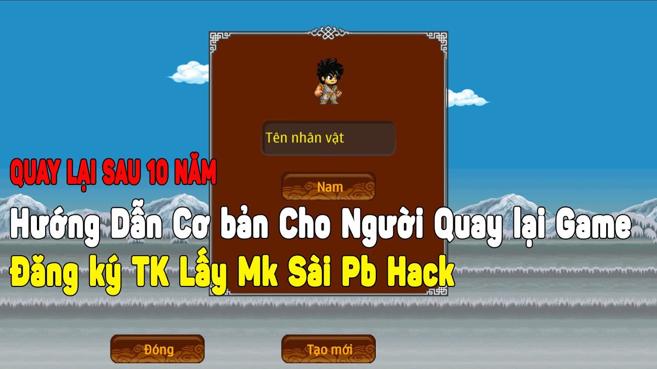 [Share] Hướng Dẫn CƠ BẢN MỚI CHƠI LẠI TỰA GAME NINJA SCHOOL SAU 10 NĂM Ninja School Hack