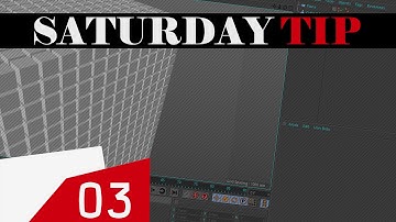 Saturday tips -TIP 03-Viewport performance and objects count (Cinema4D)