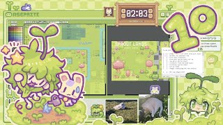 Pixel Art Stream [10] Working on Sprout Lands Assets 🌱✨🍀 - Coworking with Nooble