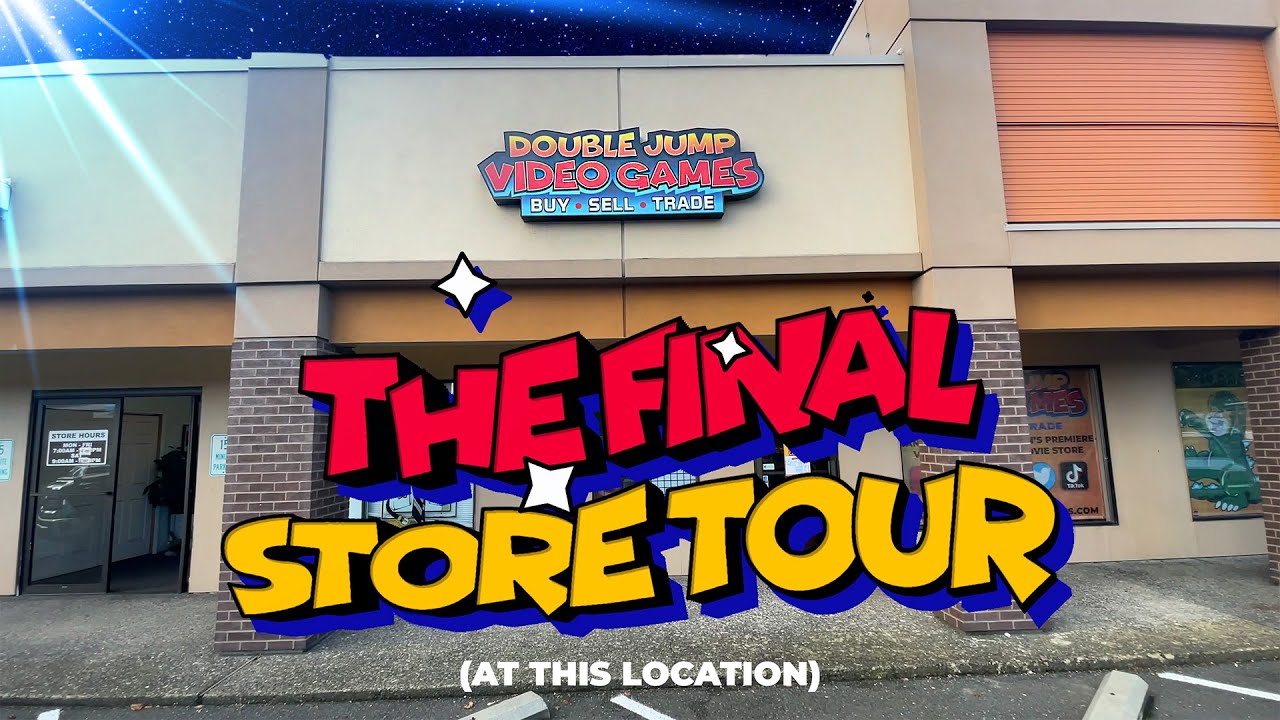 The Last Store Tour of THIS Double Jump Video Games  DJVG